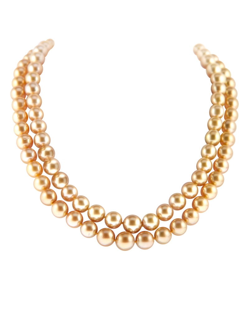 DOUBLE GOLDEN PEARL STRAND
