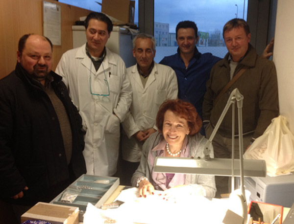 The workshop in Naples Italy
